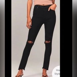 Abercrombie Super Skinny Ankle High Rise size 29